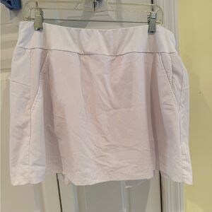 Tee Time- Tennis 🎾 Skort w/pleated back, White, XL EUC